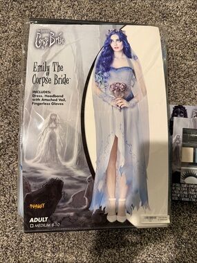Spirit Emily The Corpse Bride Costume - Blue
